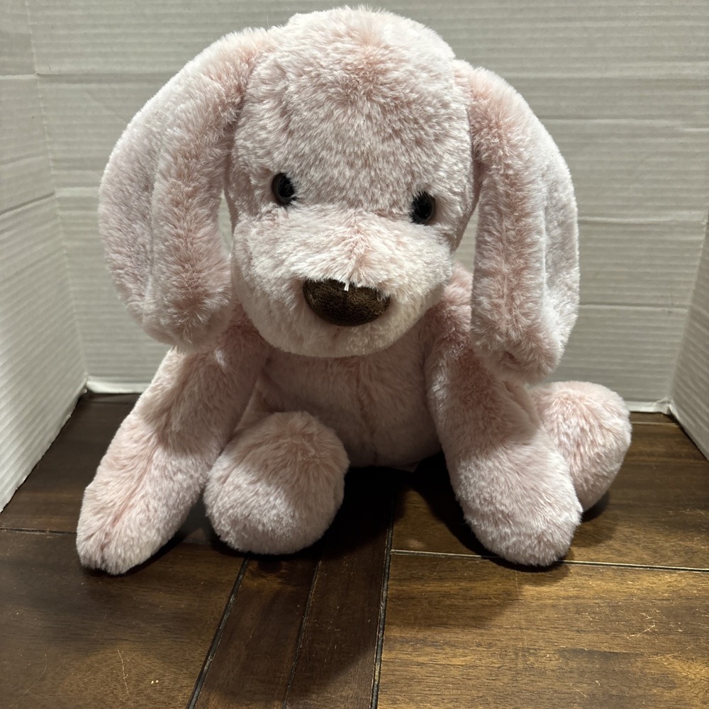 Animal Adventure‎ Pink Puppy Dog 14" Stuffed Animal Very Soft Sitting Lab 2020